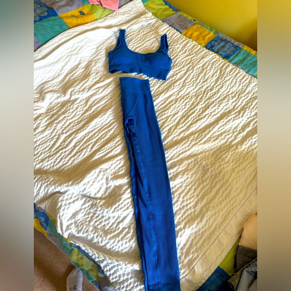 Blue workout set!